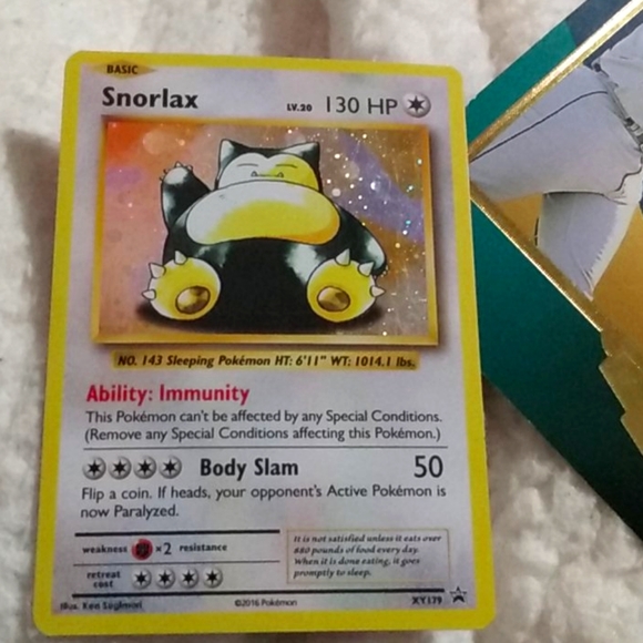 Pokemon | Other | Snorlax Pokemon Card | Poshmark